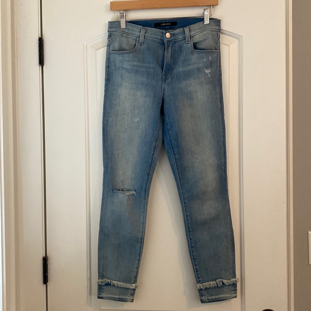 J Brand Alana Crop Denim